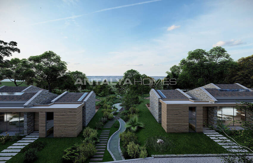 Ultra-luxus-meerblick Villen In Einem Wald In Bodrum Cennet Bay 5