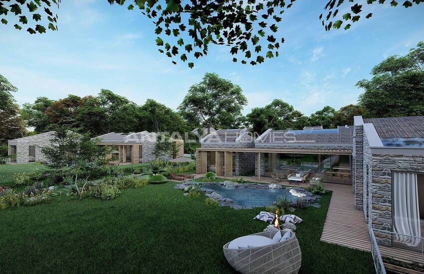 Ultra-luxus-meerblick Villen In Einem Wald In Bodrum Cennet Bay 6