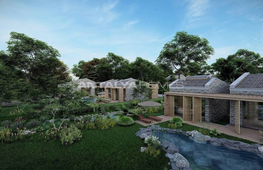 Ultra-luxus-meerblick Villen In Einem Wald In Bodrum Cennet Bay 8