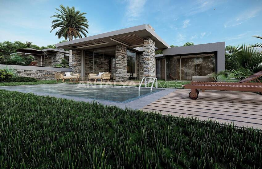 Stilvolle Freistehende Meerblick Villen In Bodrum Türkei 6