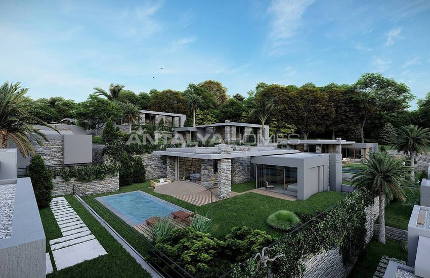 Stilvolle Freistehende Meerblick Villen In Bodrum Türkei 9