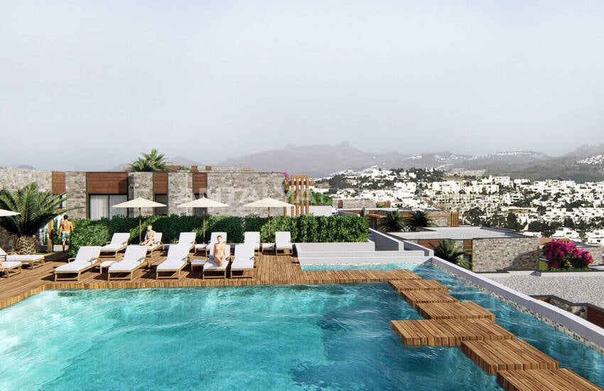 Detached Villas in Casa Citta Project in Bodrum Gumbet 3
