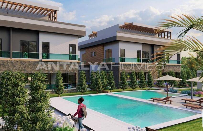 Villas D'investissement Dans Résidence Sécurisée À Dalaman, Turquie