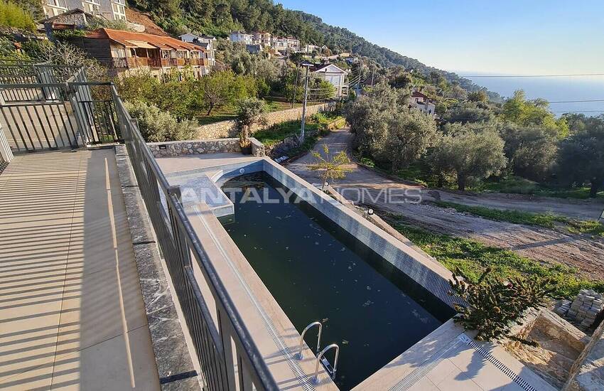 Fristående Hus Med 4 Sovrum Mitt I Naturen I Fethiye 6