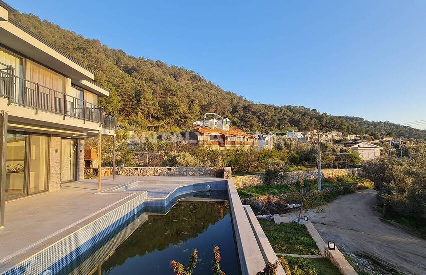 Fristående Hus Med 4 Sovrum Mitt I Naturen I Fethiye 7