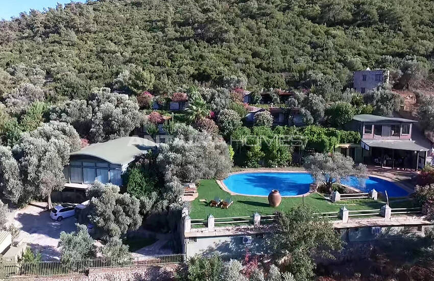 Hus På Loandet Mitt I Grönska I Bodrum 2