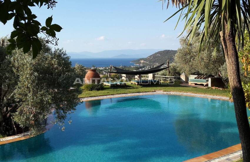 Hus På Loandet Mitt I Grönska I Bodrum 20
