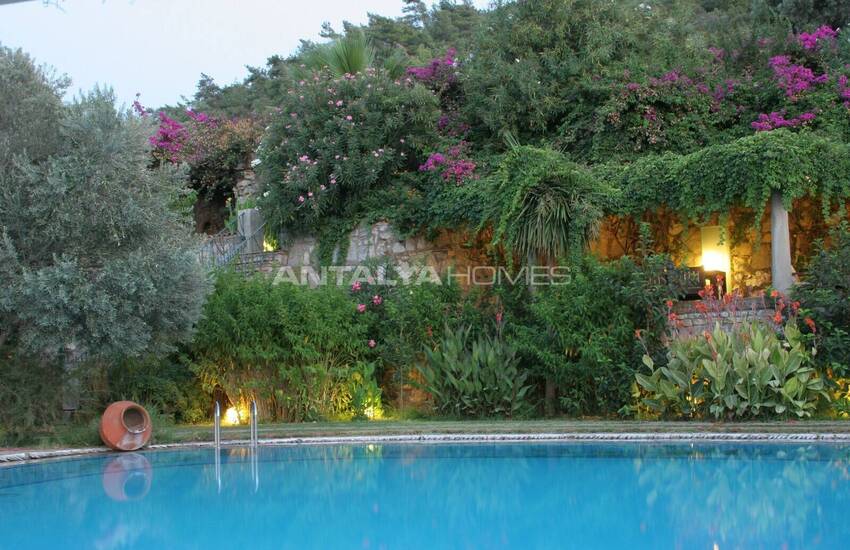 Hus På Loandet Mitt I Grönska I Bodrum 11