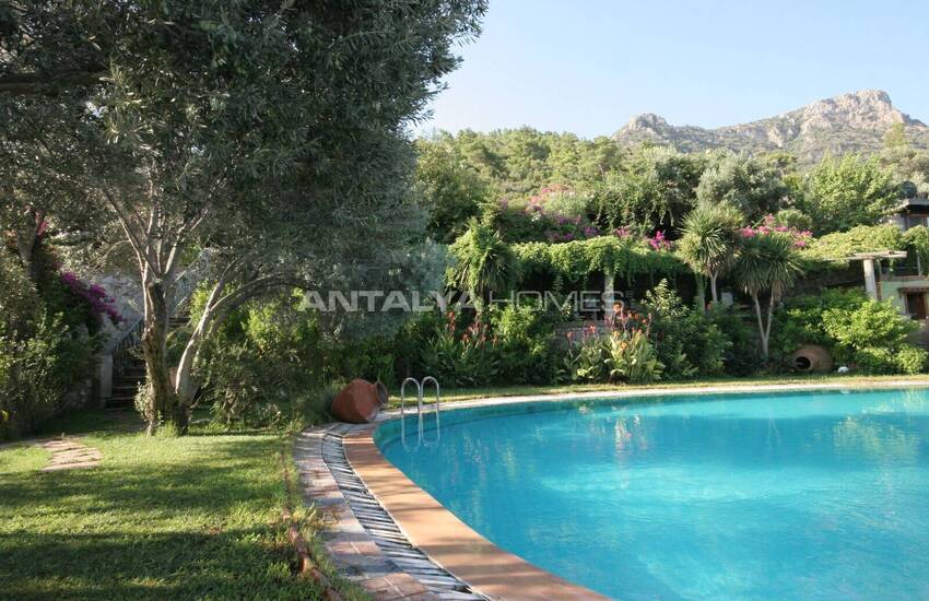 Hus På Loandet Mitt I Grönska I Bodrum 4