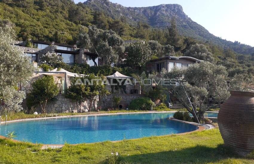 Hus På Loandet Mitt I Grönska I Bodrum 1