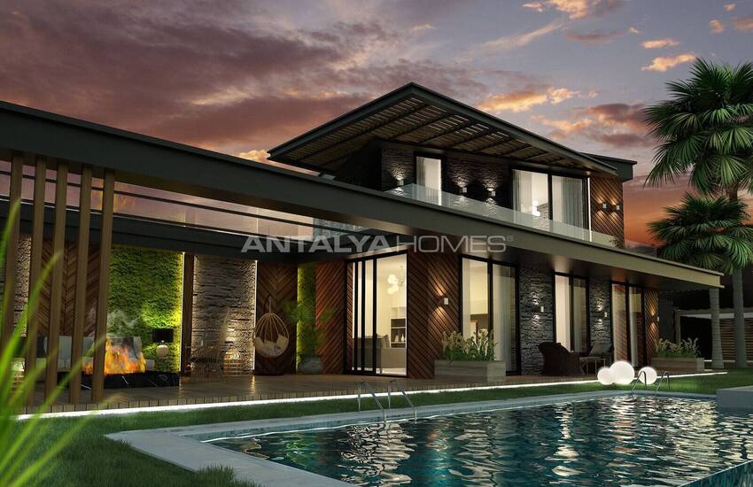 Panoramic Sea View Villas in Impressive Location in Bodrum