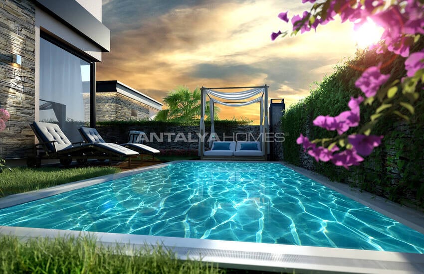 Muğla Boğaziçi’nde Özel Plajlı Müstakil Villalar 7