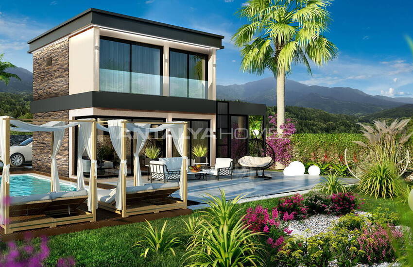 Muğla Boğaziçi’nde Özel Plajlı Müstakil Villalar 8