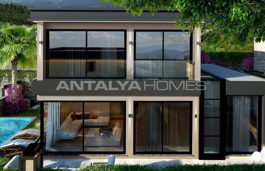 Muğla Boğaziçi’nde Özel Plajlı Müstakil Villalar 6