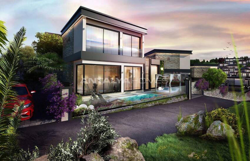 Muğla Boğaziçi’nde Özel Plajlı Müstakil Villalar 4