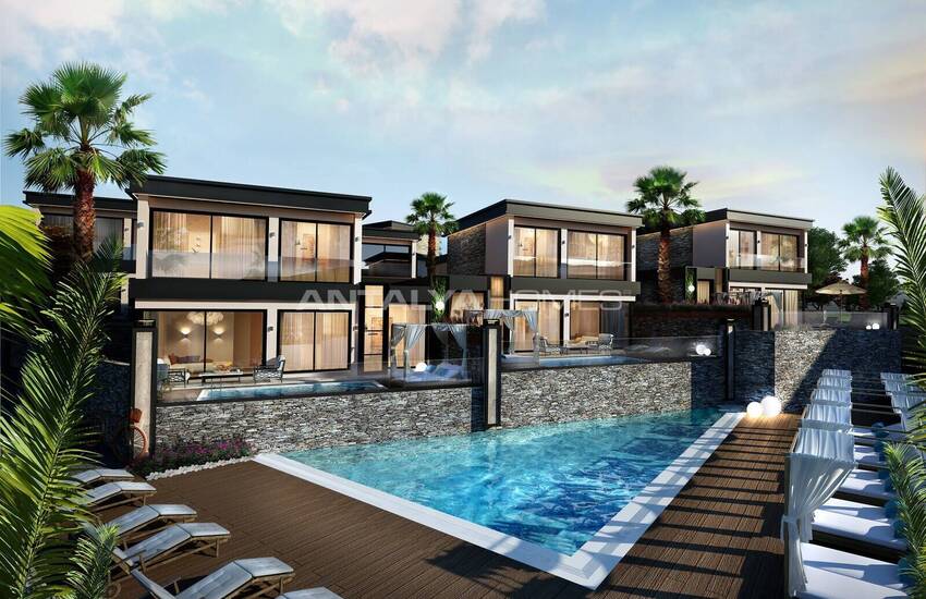 Muğla Boğaziçi’nde Özel Plajlı Müstakil Villalar 5