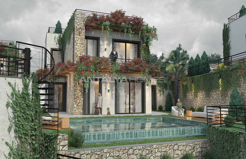 Appartementen In Een Nieuw Project Met Zwembad In Bodrum