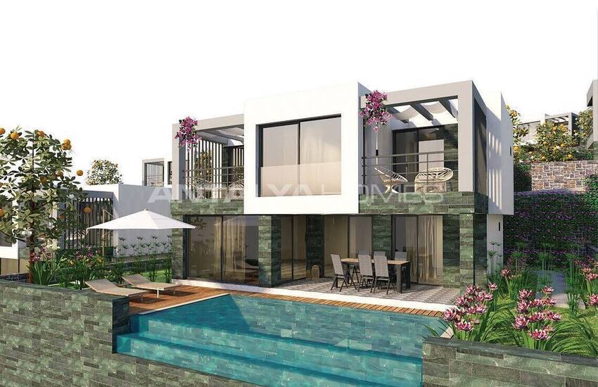 Sea View Villas in the Exclusive Project in Bodrum