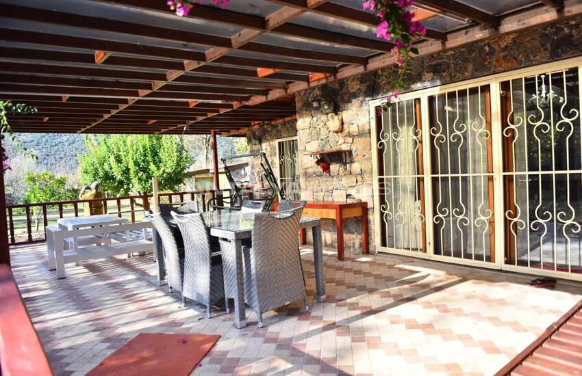 Muğla Fethiye Kayaköy'de 1650m² Bahçe İçerisinde Villa 9
