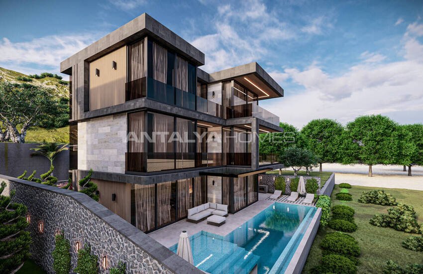 Luxueuse Villa 5+1 Avec Piscines À Fethiye Tasyaka 6