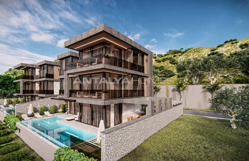 Luxueuse Villa 5+1 Avec Piscines À Fethiye Tasyaka 3