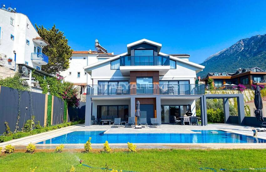 ویلای 4 خوابه در فتحیه اولودنیز، در زمینی به مساحت 700 متر مربع 1