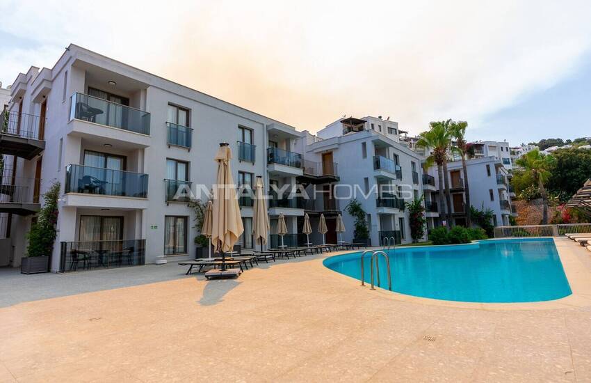 Furnished Apartments in a Poolside Complex in Bodrum Turkey