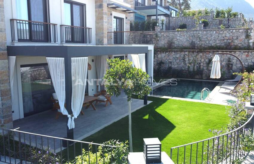 Freistehende Häuser Mit Privaten Pools In Bodrum Golturkbuku 3