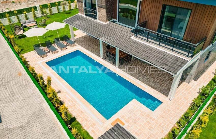 4+1 Freistehende Villen In Fethiye In Der Nähe Von Akmaz Strand 6