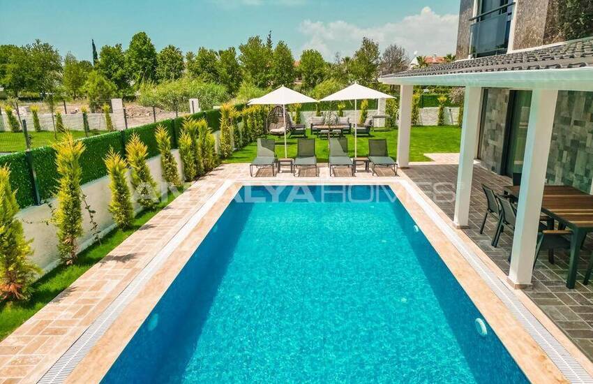 4+1 Freistehende Villen In Fethiye In Der Nähe Von Akmaz Strand 1
