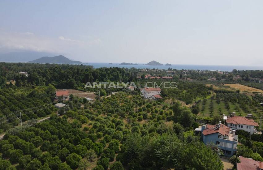 Fethiye Yanıklar'da Denize Yakın Turizm İmarlı Geniş Arazi 2