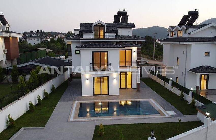 ویلاهای شیک مستقل با استخر اختصاصی در فتحیه، موغلا 4