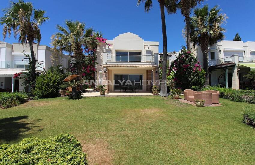 Detached Villa in Seafront Complex with Private Beach in Bodrum