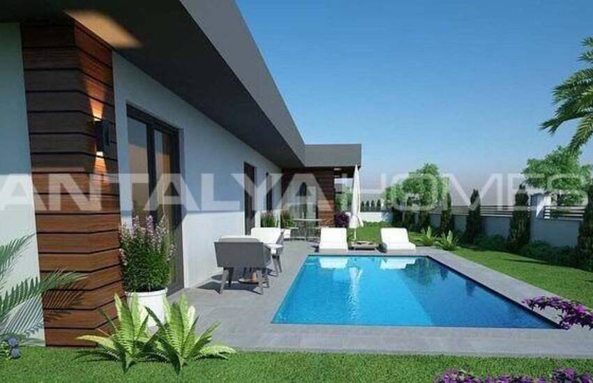 ویلاهای 3 خوابه با استخر خصوصی در موغلا، سیدیکمر 1