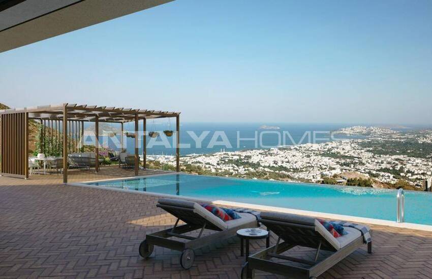 Houses with Magnificent Sea Views in Bodrum Turgutreis