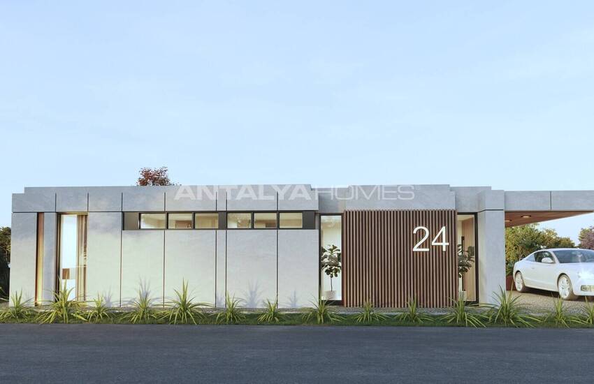 منازل دوبلكس منفصلة ذات تصميم واسع في بودروم توركبوكو 22