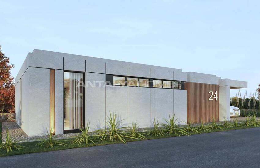 منازل دوبلكس منفصلة ذات تصميم واسع في بودروم توركبوكو 11