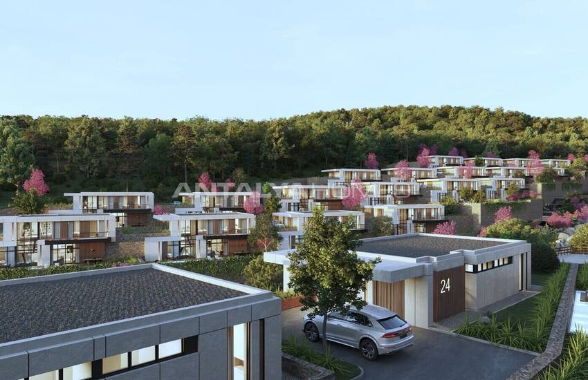 منازل دوبلكس منفصلة ذات تصميم واسع في بودروم توركبوكو 3