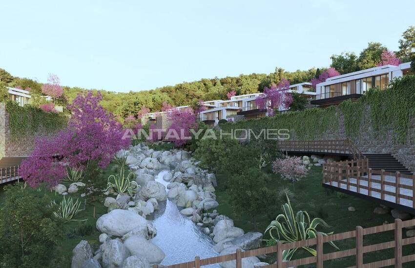 Fristående Duplex Hus Med Rymlig Design I Bodrum Turkbuku 13