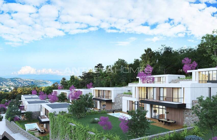 Fristående Duplex Hus Med Rymlig Design I Bodrum Turkbuku 9
