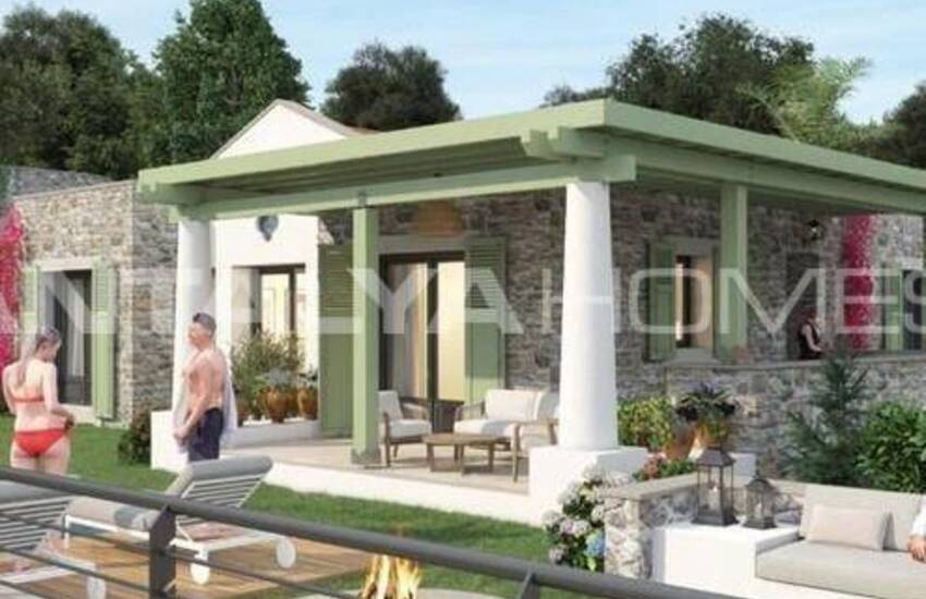 Bodrum Gümüşlük'te Özel Havuzlu ve Deniz Manzaralı Evler 4