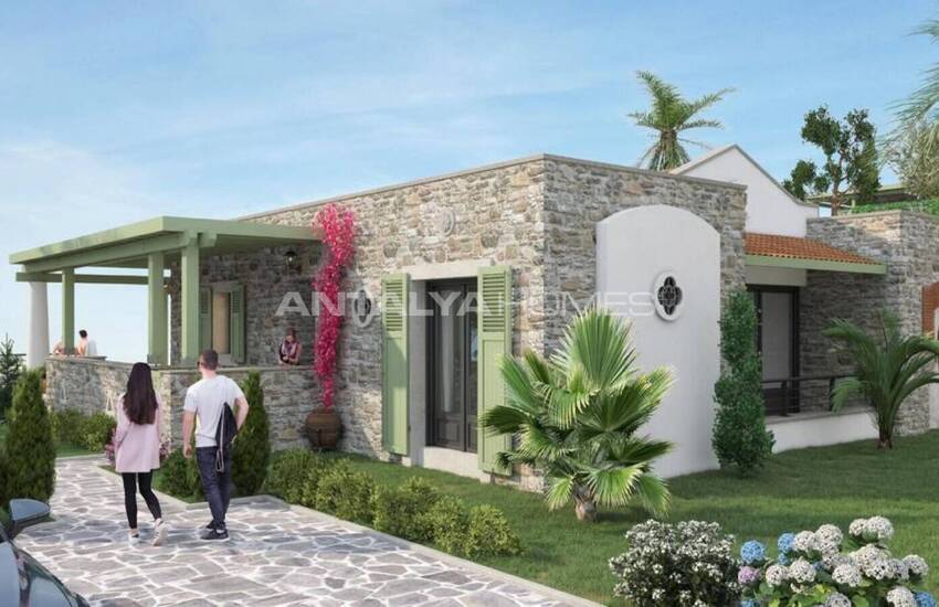 Bodrum Gümüşlük'te Özel Havuzlu ve Deniz Manzaralı Evler 10