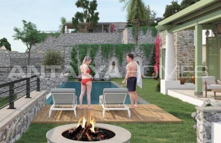 Huizen Met Privézwembaden En Uitzicht Op Zee In Bodrum Gumusluk 6
