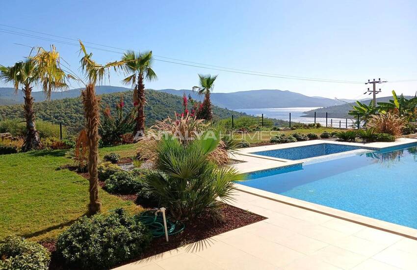 Impressive Sea View Villa with Private Pool in Bodrum Adabuku 4