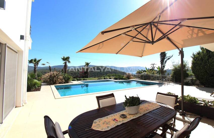 Impressive Sea View Villa with Private Pool in Bodrum Adabuku 9