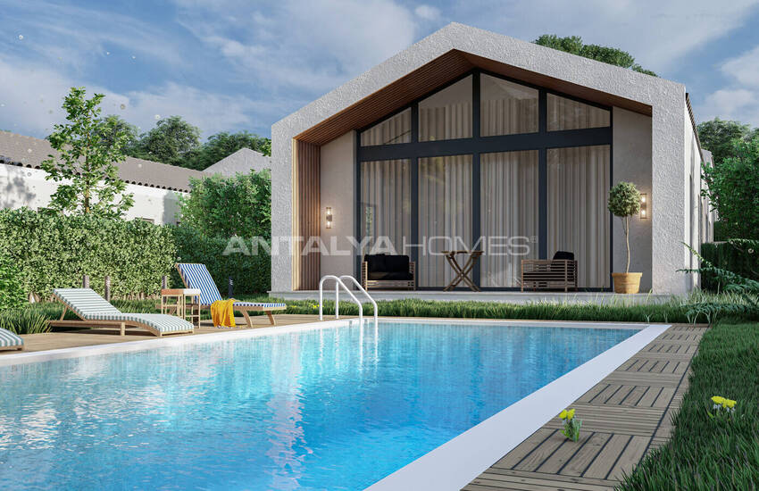 Fristående Hus Med 3 Sovrum Och Pool I Mugla Seydikemer 15