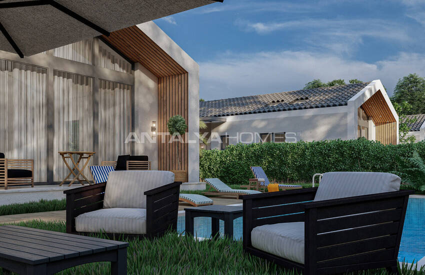 Fristående Hus Med 3 Sovrum Och Pool I Mugla Seydikemer 12