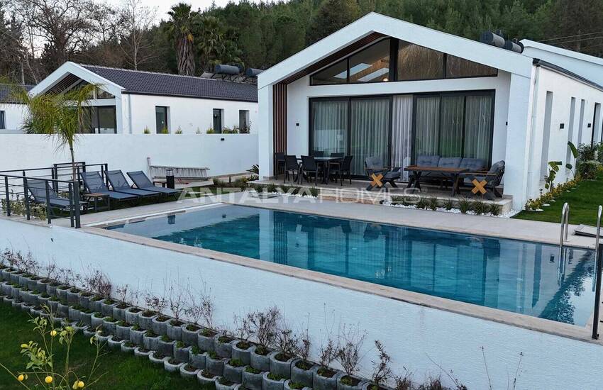 Fristående Hus Med 3 Sovrum Och Pool I Mugla Seydikemer 2