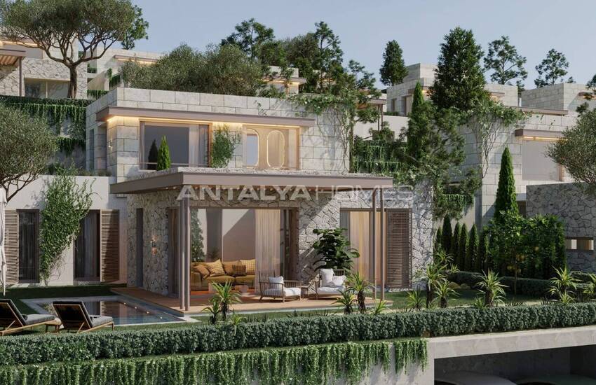 Отдельная Недвижимость с Видом на Море в Центре Бодрума 1