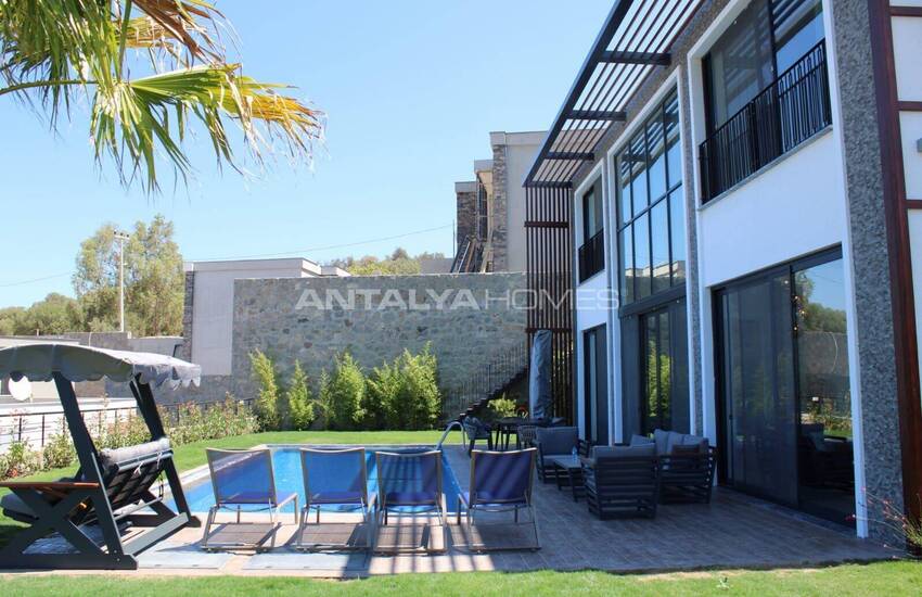 Bodrum Yalıkavak Marina'ya Yakın Deniz Manzaralı Müstakil Ev